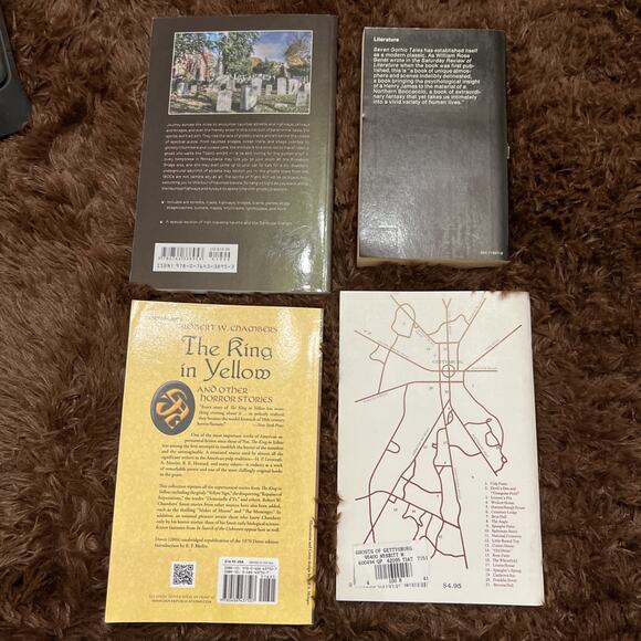 Set of 4 Books Gothic Tales Horror Stories Ghosts Stories Haunted Highways - Picture 2 of 16